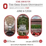 Flyer for Visit to Ohio State University on June 6, 2024